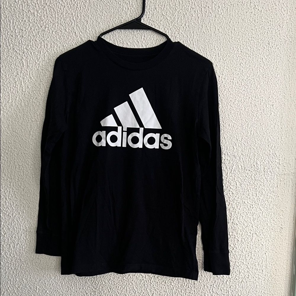 Adidas Brand Black Long Sleeve Tee